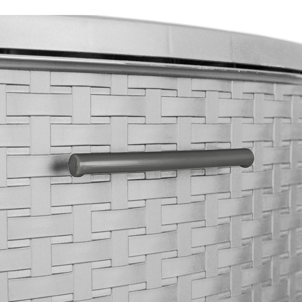 3 Drawer Plastic Weave Tower Set of 2 C273