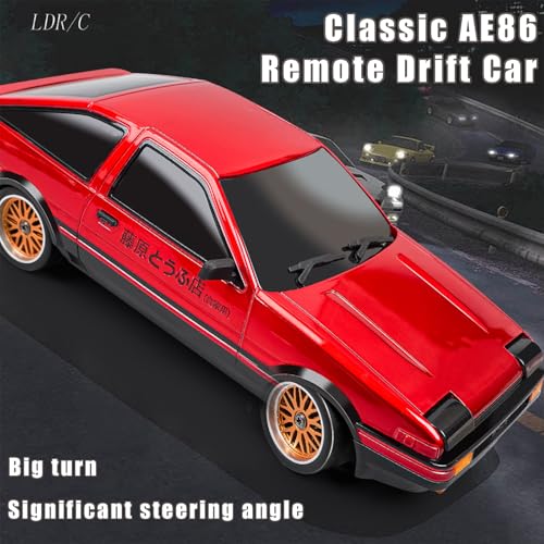 1/18 RC Drift Car 2.4GHz RWD with Gyroscope Blue L930526