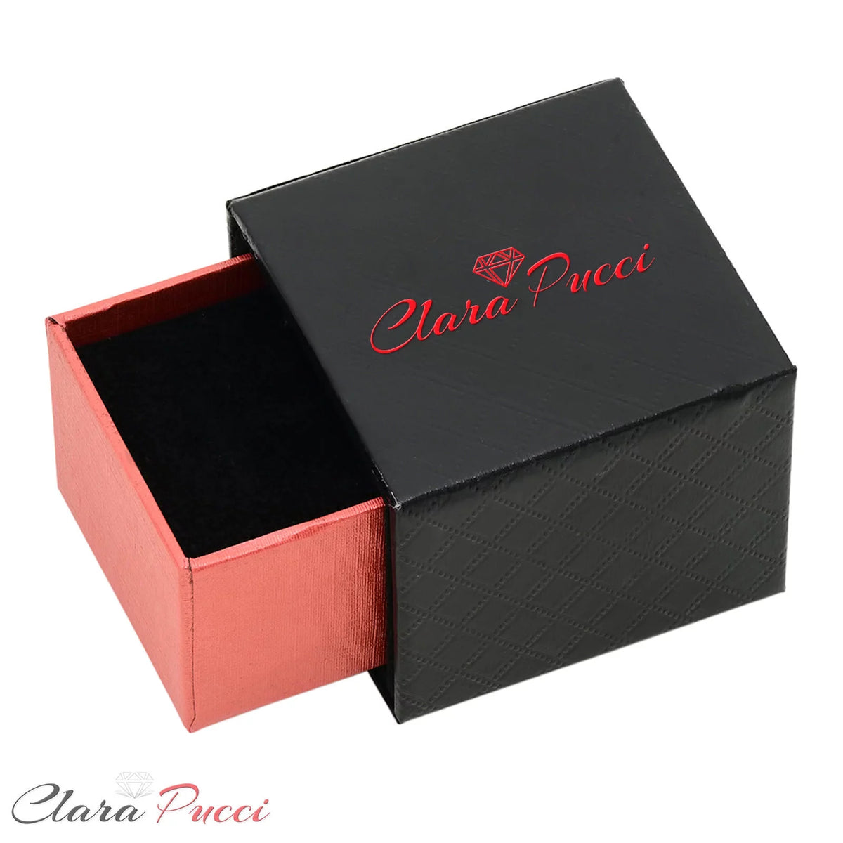 0.2 ct Round Cut Red Simulated Ruby 18k White Gold Stud Earrings F50109