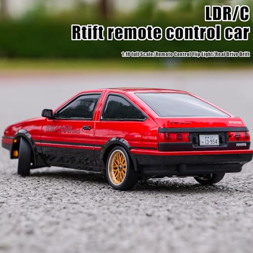 1/18 RC Drift Car 2.4GHz RWD with Gyroscope Blue L930526