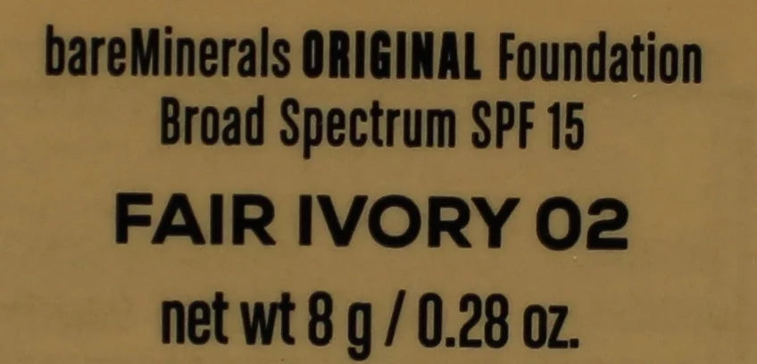 02 Fair Ivory SPF 15 Foundation Y5071