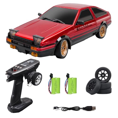 1/18 RC Drift Car 2.4GHz RWD with Gyroscope Blue L930526