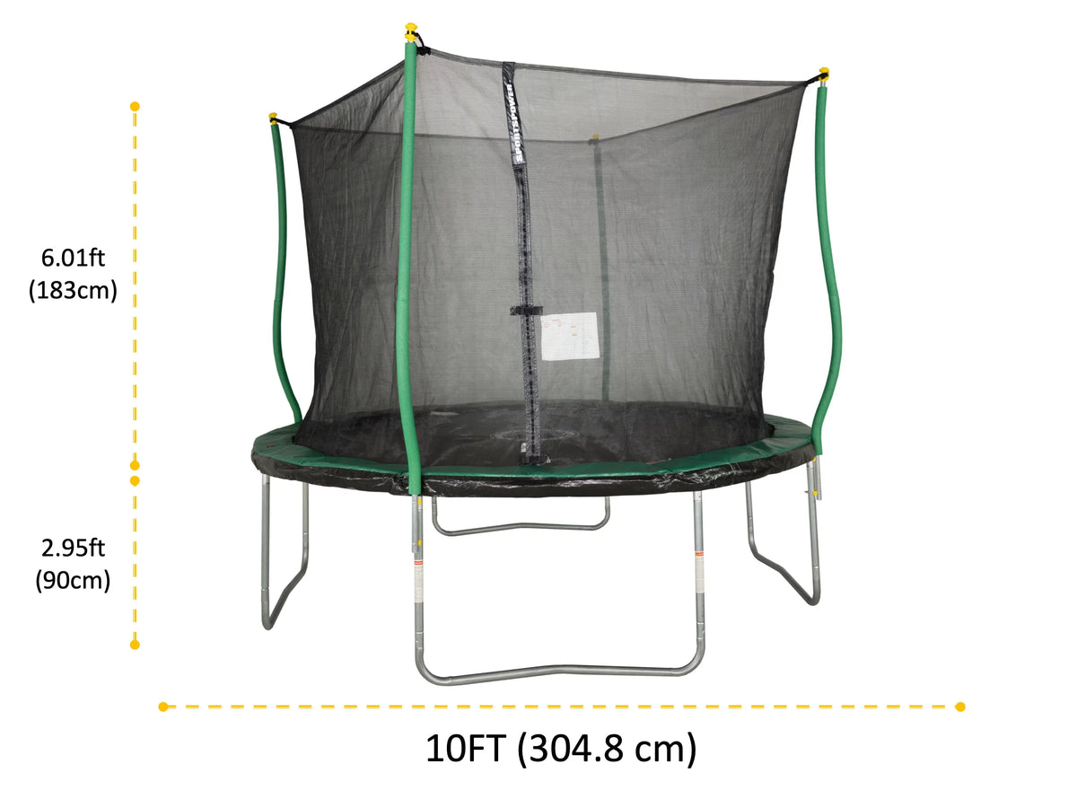 10' Trampoline with Safety Enclosure V659402